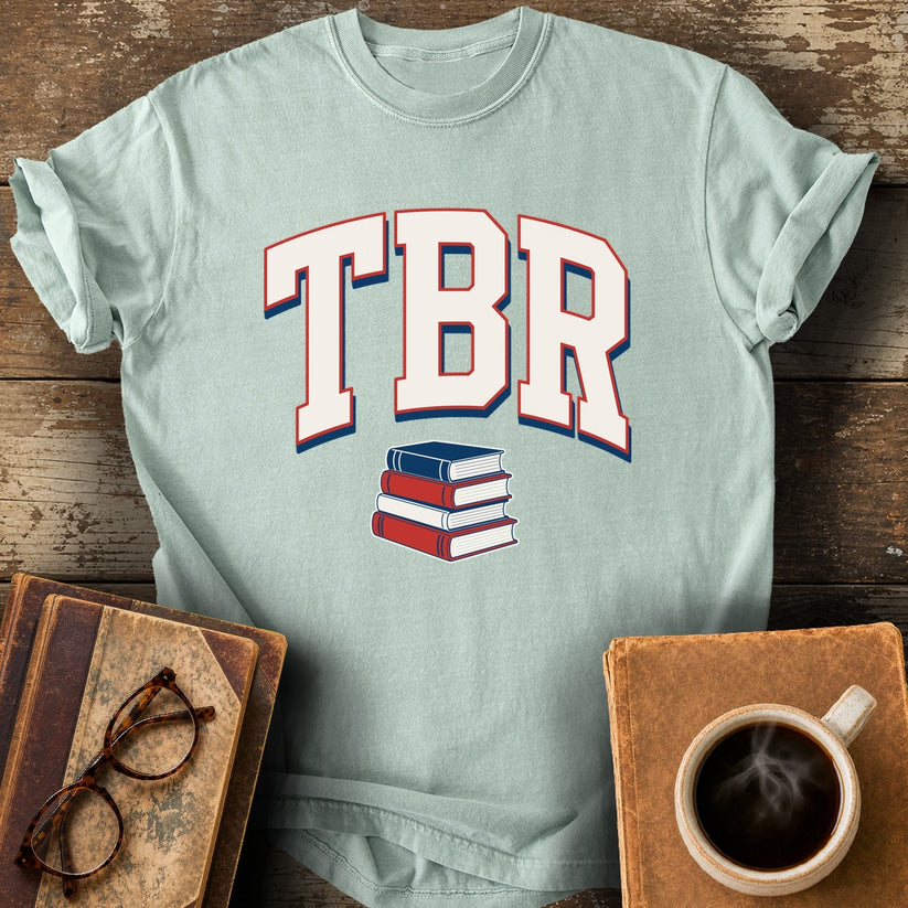 TBR Varsity Tee - bay shirt mockup