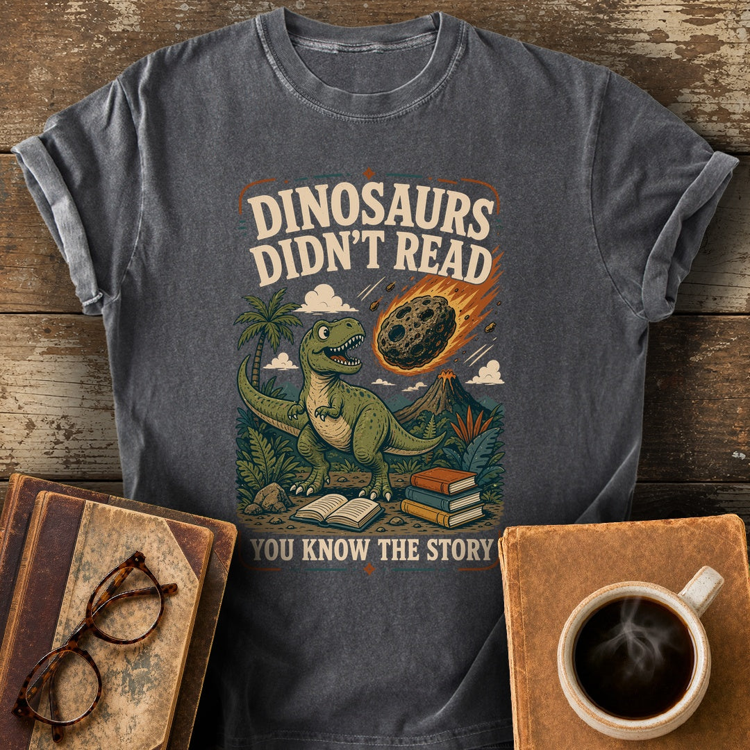 You Know the Story Tee - pepper shirt mockup