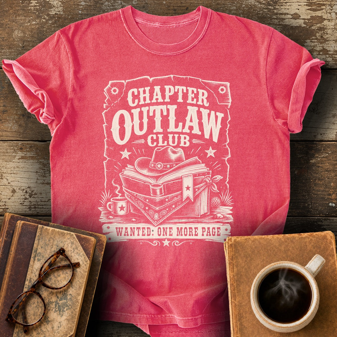 Chapter Outlaw Club Tee - watermelon shirt mockup